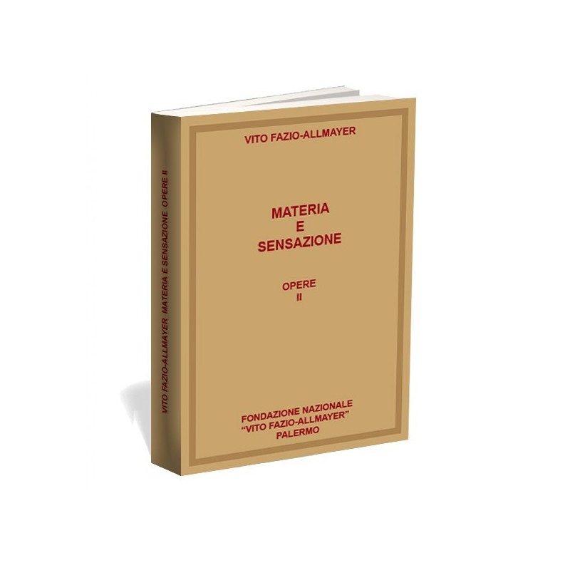 Materia e sensazione