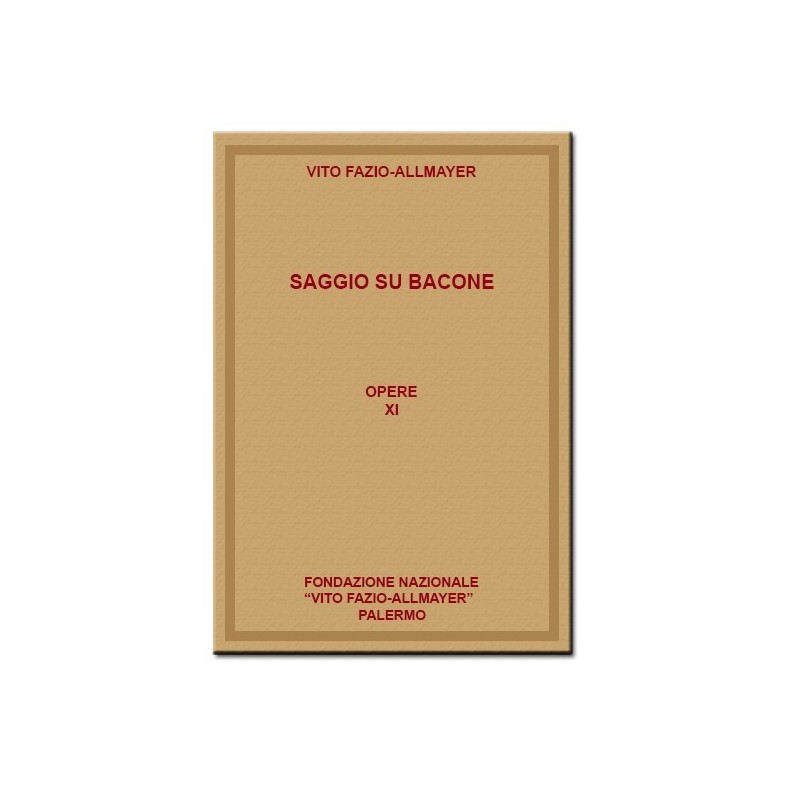 Saggio su Bacone